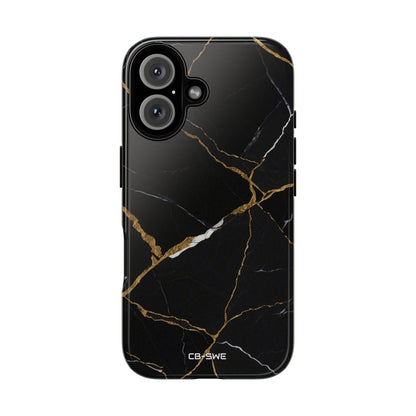 Golden Veins Emerge - iPhone Case