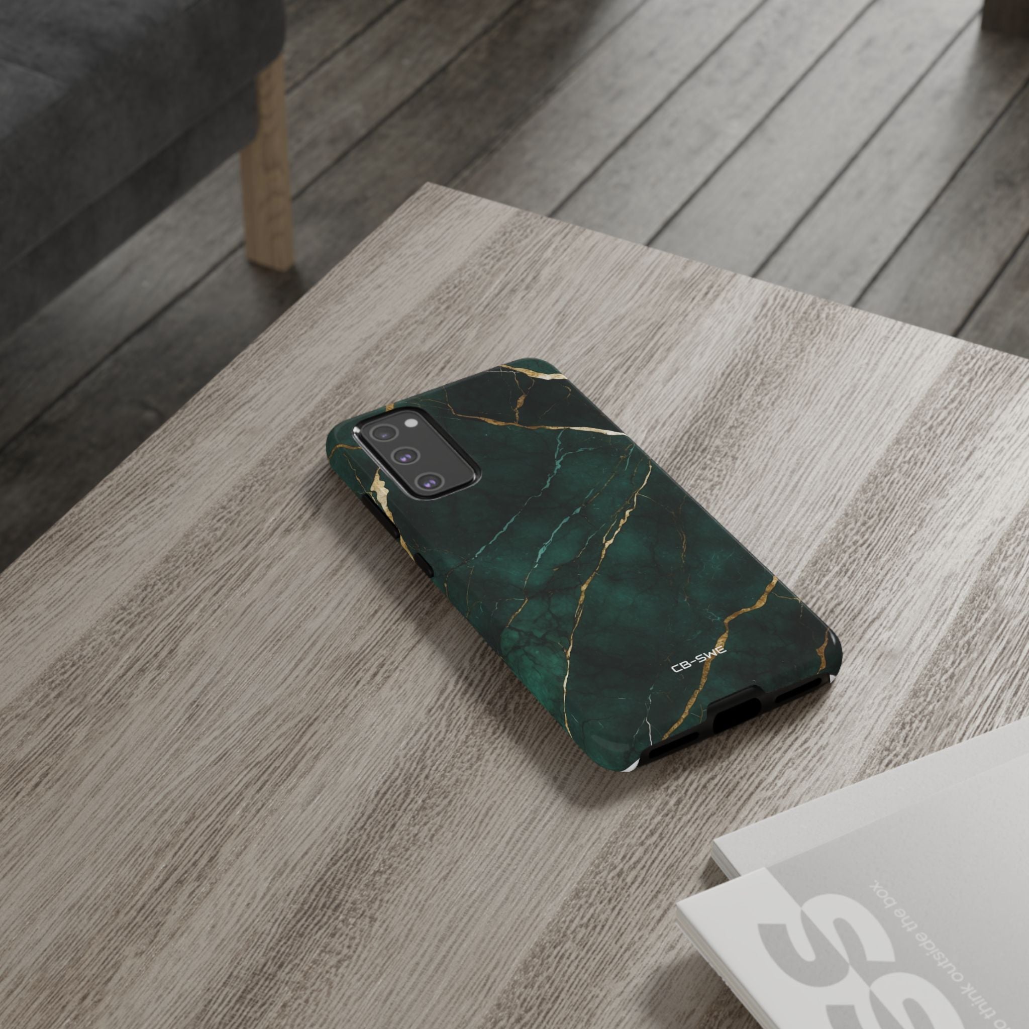 Emerald Veins Flow - Samsung Case