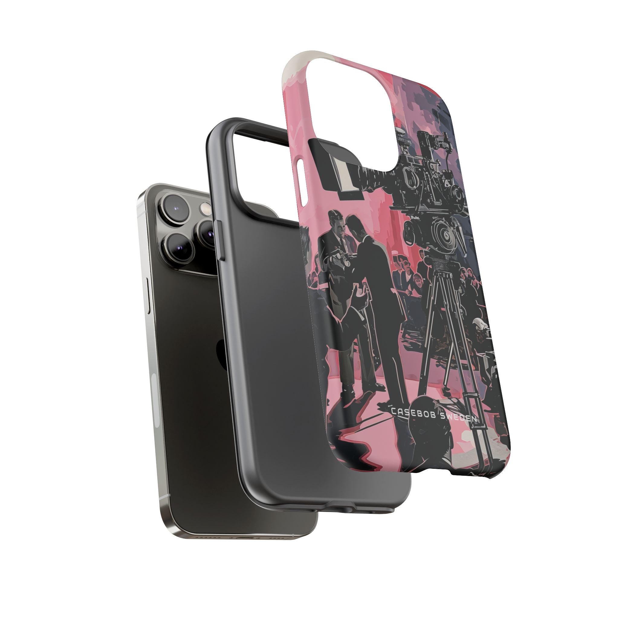 Retro Cinematic Spotlight iPhone 14 - Tough Phone Case