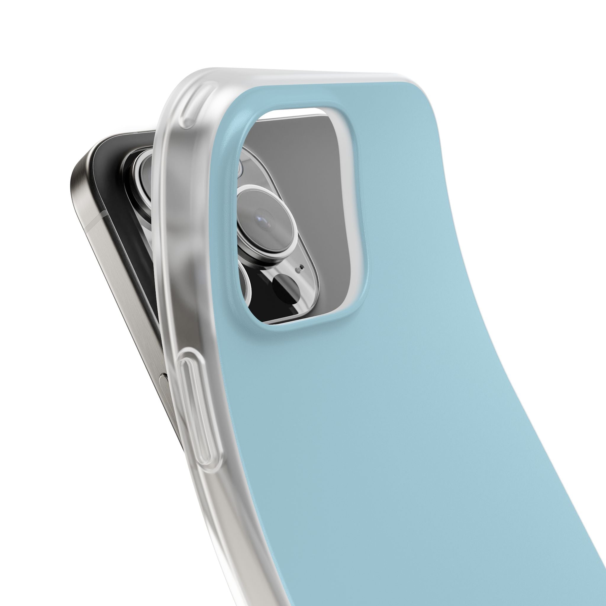 Light Blue iPhone 16 - Flexi Phone Case