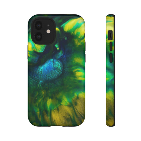 Dragon Eye Ink Art iPhone Case (Protective) iPhone 12 Mini Glossy Phone Case