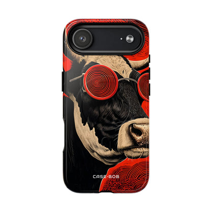 Hypnotic Cow iPhone 17 Air Case - Tough+