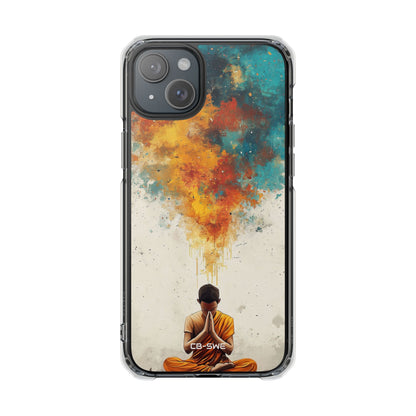 Monk Embracing Enlightenment iPhone Case - Impact