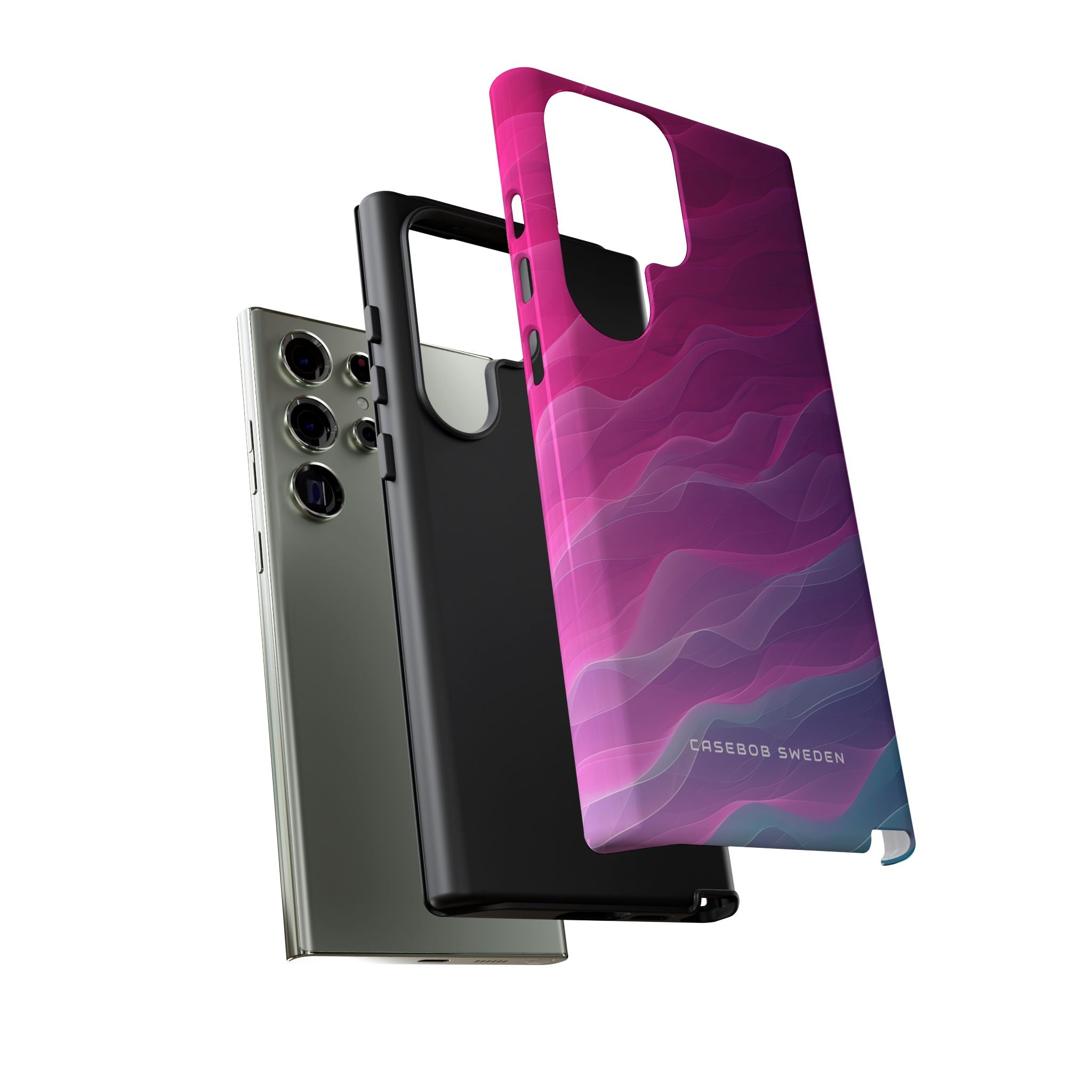 Gradient Oceanflow Waves Samsung S23 - Tough Phone Case