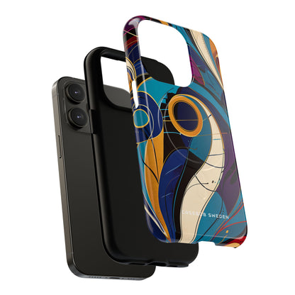 Vintage Vortex Harmony iPhone 14 | Tough+ Phone Case