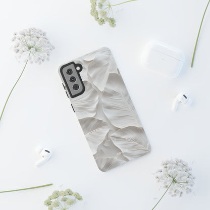 Elegant Leaf Relief - Samsung Case