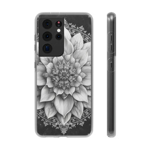 Himmlische Mandala-Harmonie | Flexible Handyhülle für Samsung Galaxy