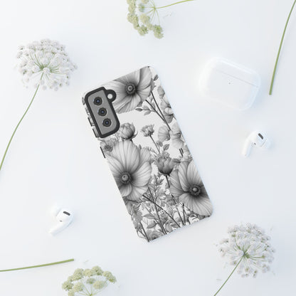 Vintage Floral Etching  Samsung S21 - Tough
