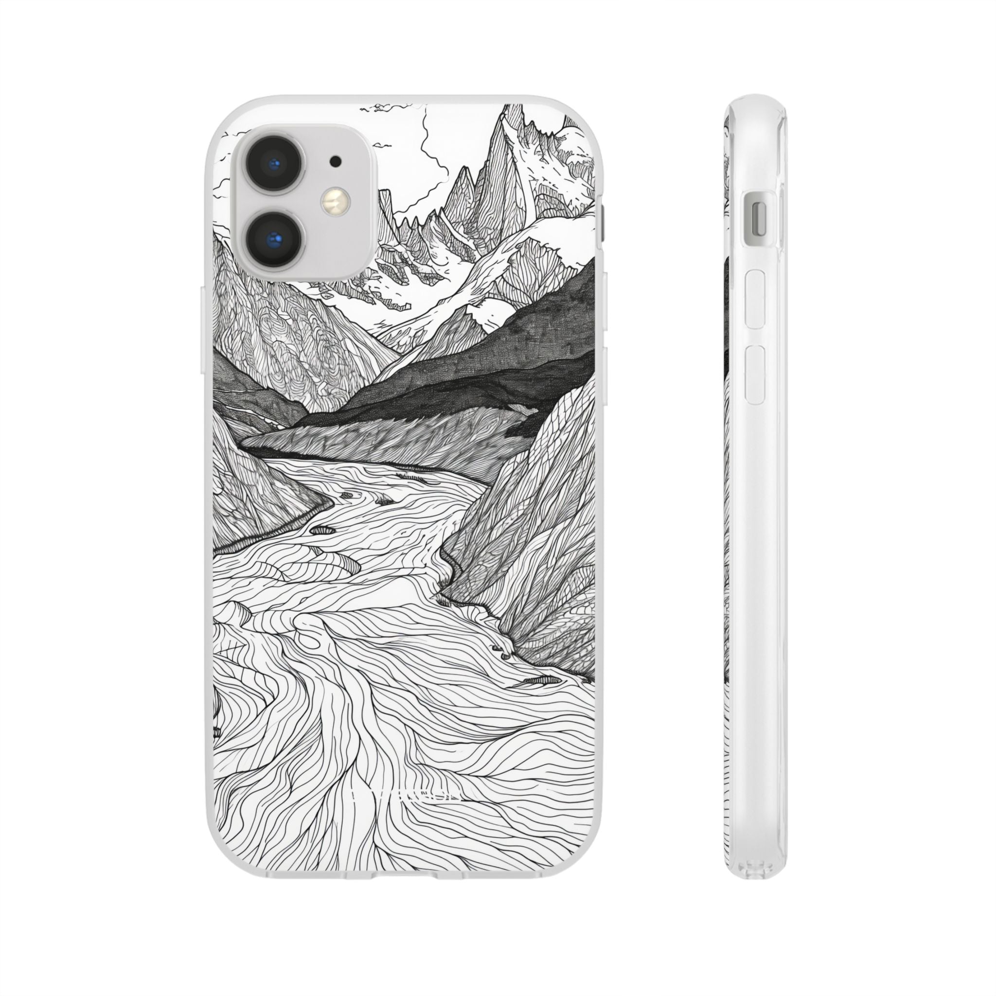 Mountain Tranquility | Flexible Phone Case for iPhone