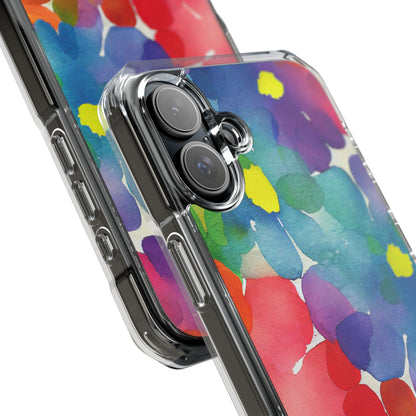 Fluid Color Petals iPhone Case - Impact