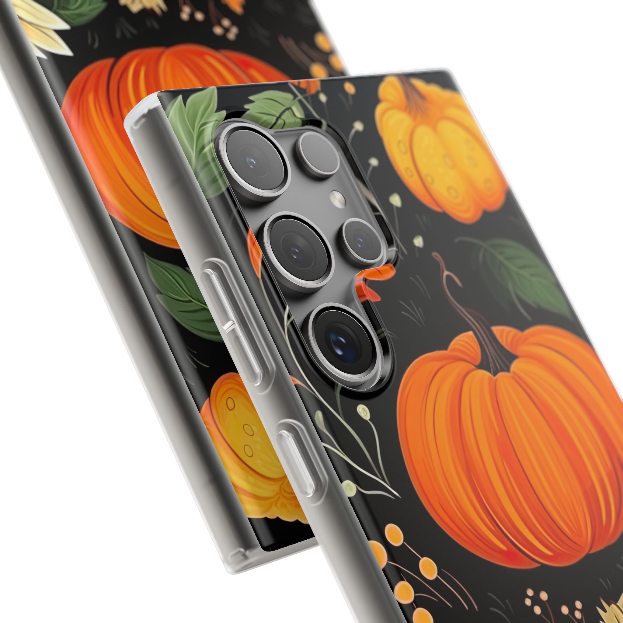 Pumpkin Glow Samsung S24 Ultra Case - Soft