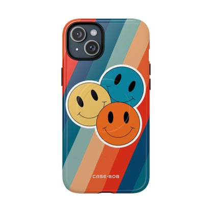 Triple Smile Breeze iPhone 15 Plus Case - Tough+