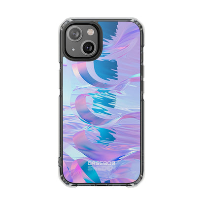 Iridescente Stromende Golven iPhone 14 - Impact Clear+