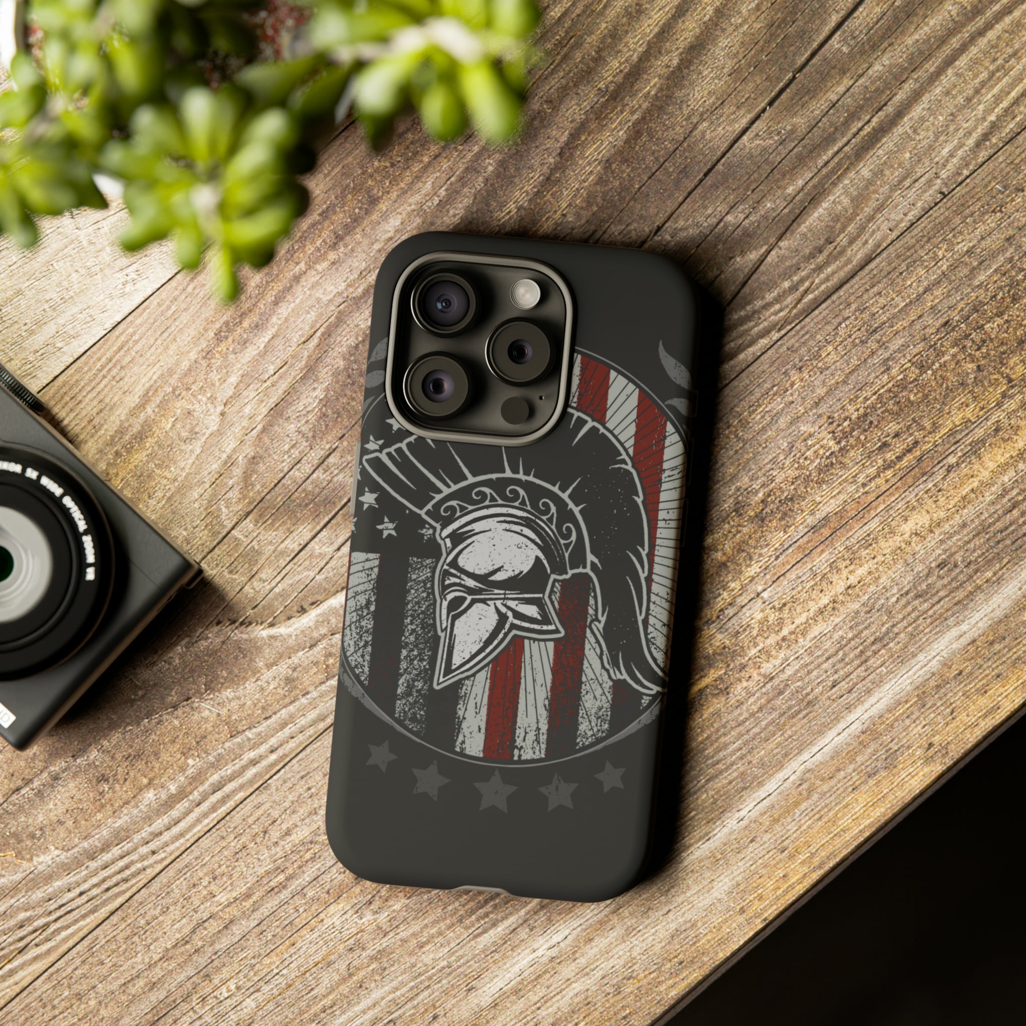 Sparta Helmet Emblem - Protective Phone Case