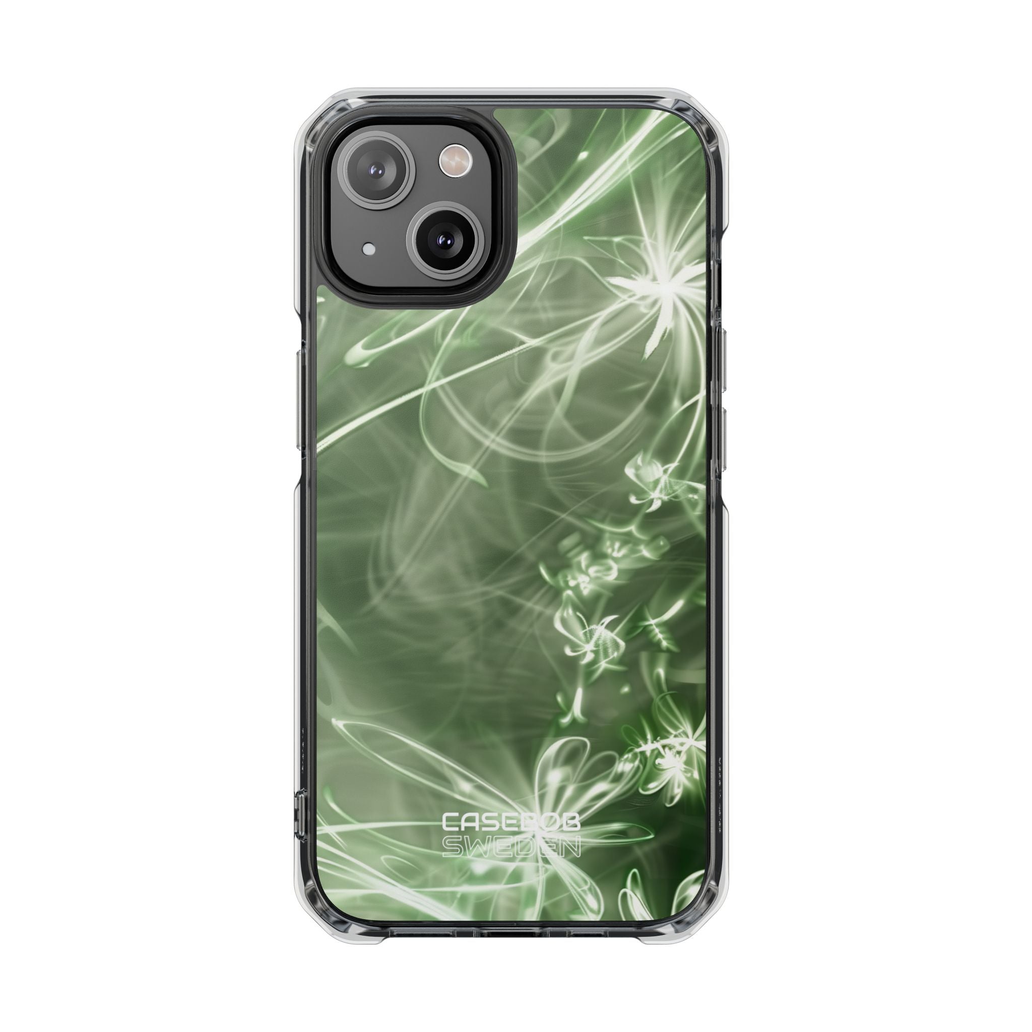 Green Spirit Flow iPhone 14 - Impact Clear+