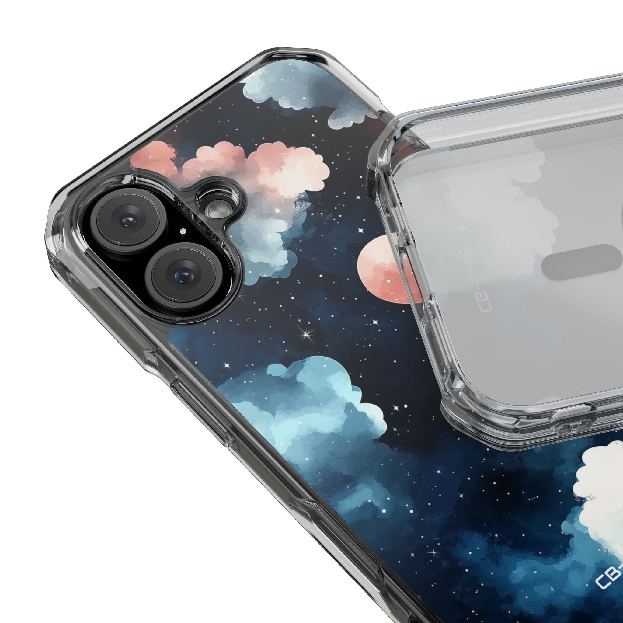 Hearts Float Dreamily iPhone Case - Impact