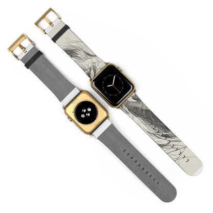 Lion Whisper Gray - Watch Band