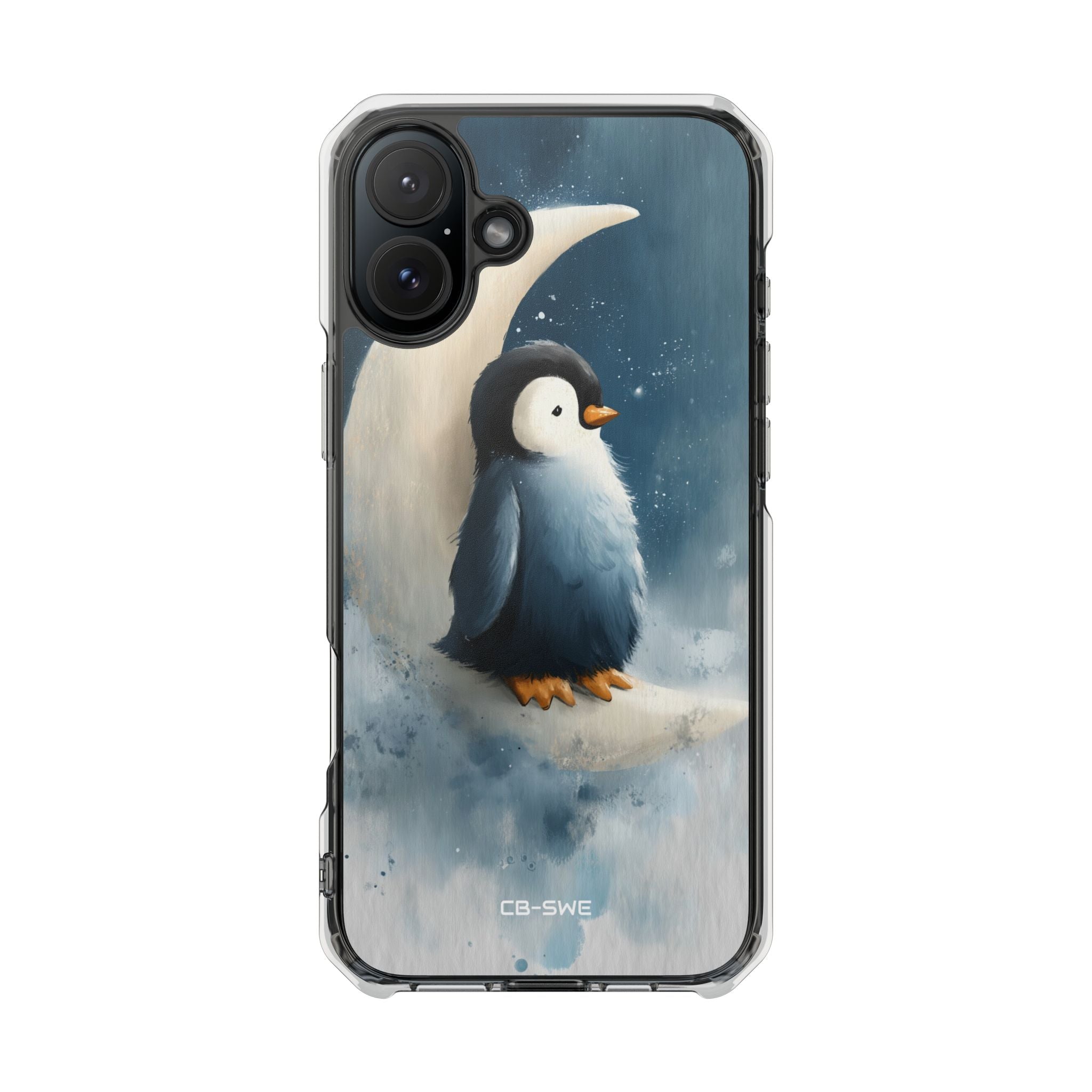 Crescent Moon Perch iPhone Case - Impact