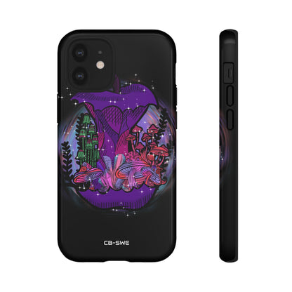 Mystical Purple Apple - iPhone Case