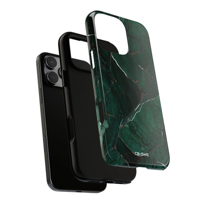 Emerald Veins Flow - iPhone Case