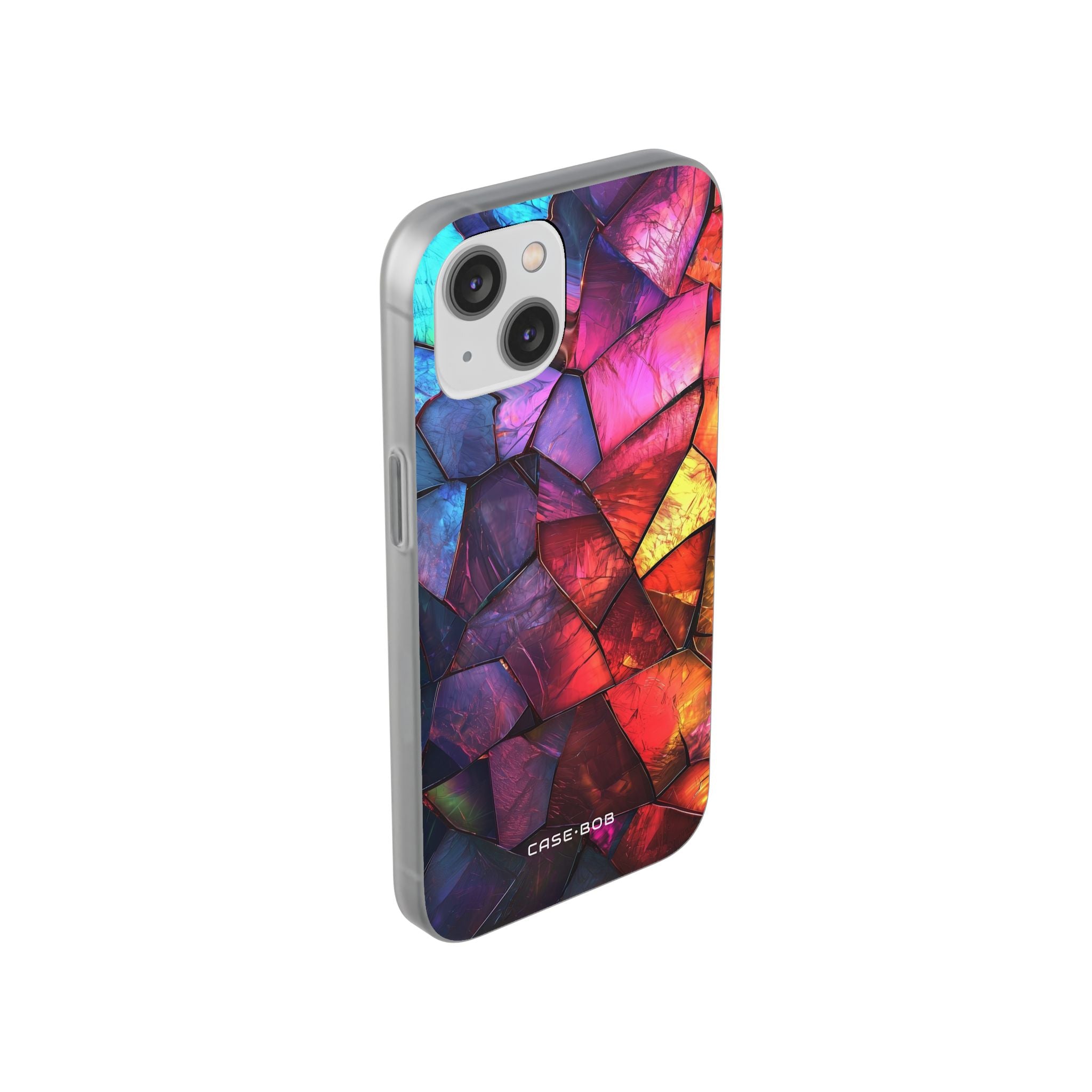 Cracked Prism iPhone 14 Case - Soft