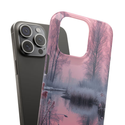 Pink Serenity Case - Slim iPhone 15 Phone Case