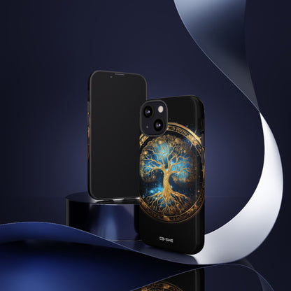 Cosmic Tree Radiance - iPhone Case