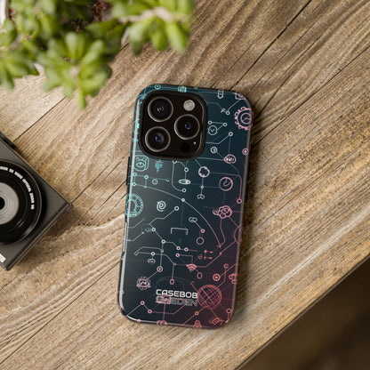 Digital Circuit Flow iPhone 16 - Tough