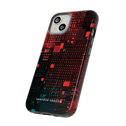 Gradient CyberFlux iPhone 14 - Tough Phone Case