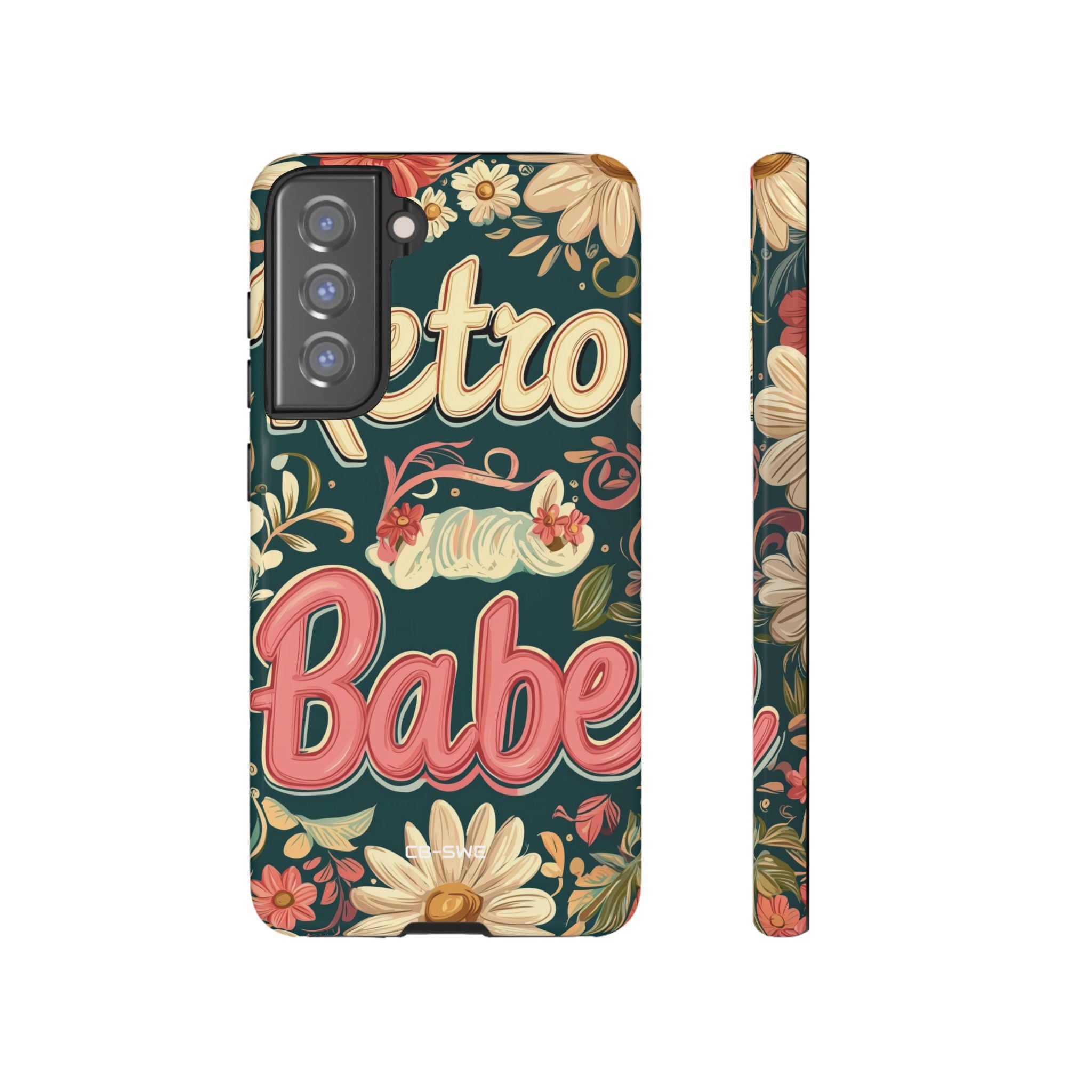 Floral Curves Embrace - Samsung Case