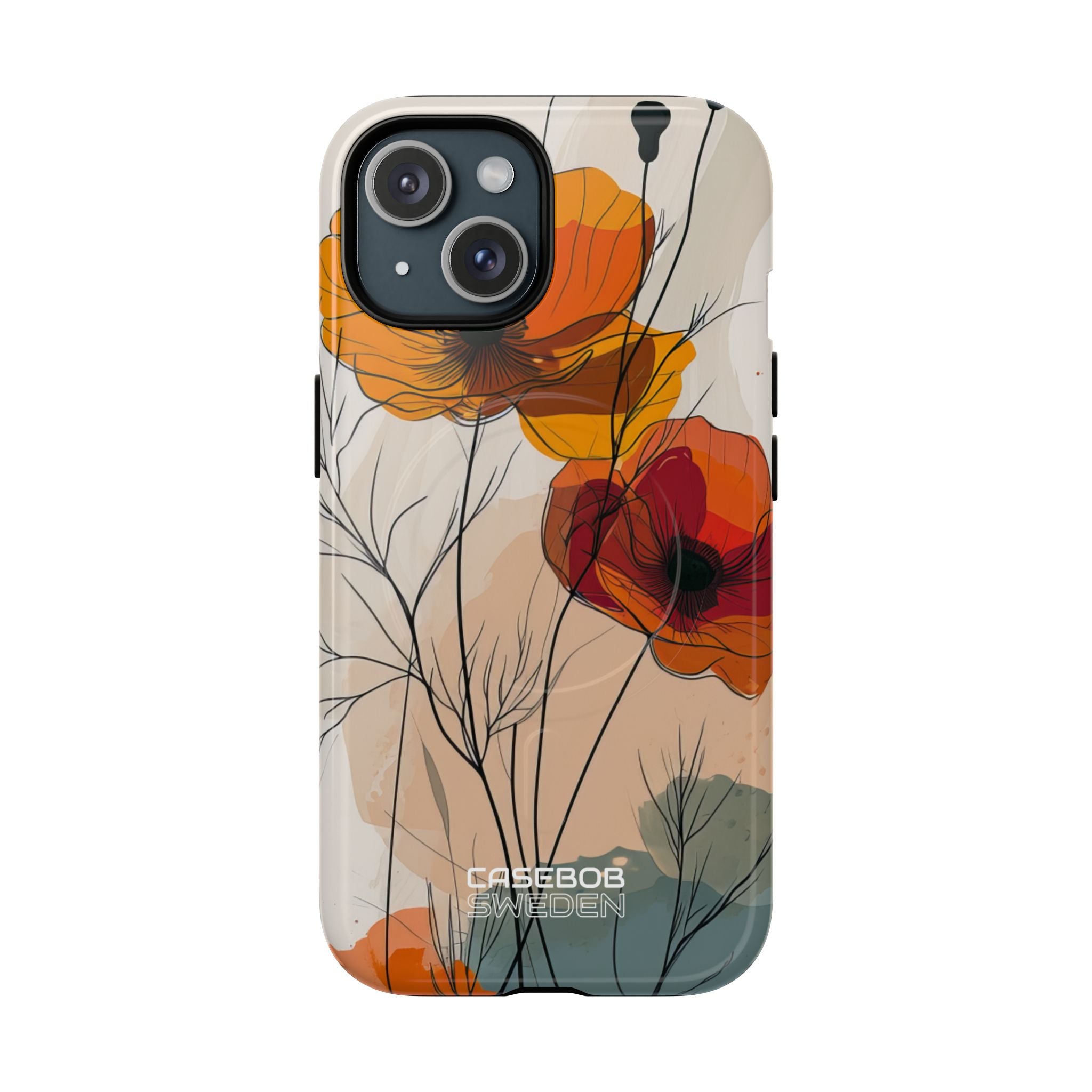 Golden Bloom Dance iPhone 15 - Tough+