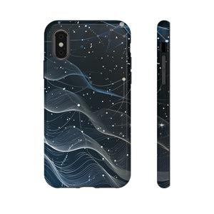 Connectivity Wave: Network Gradient - Protective Phone Case