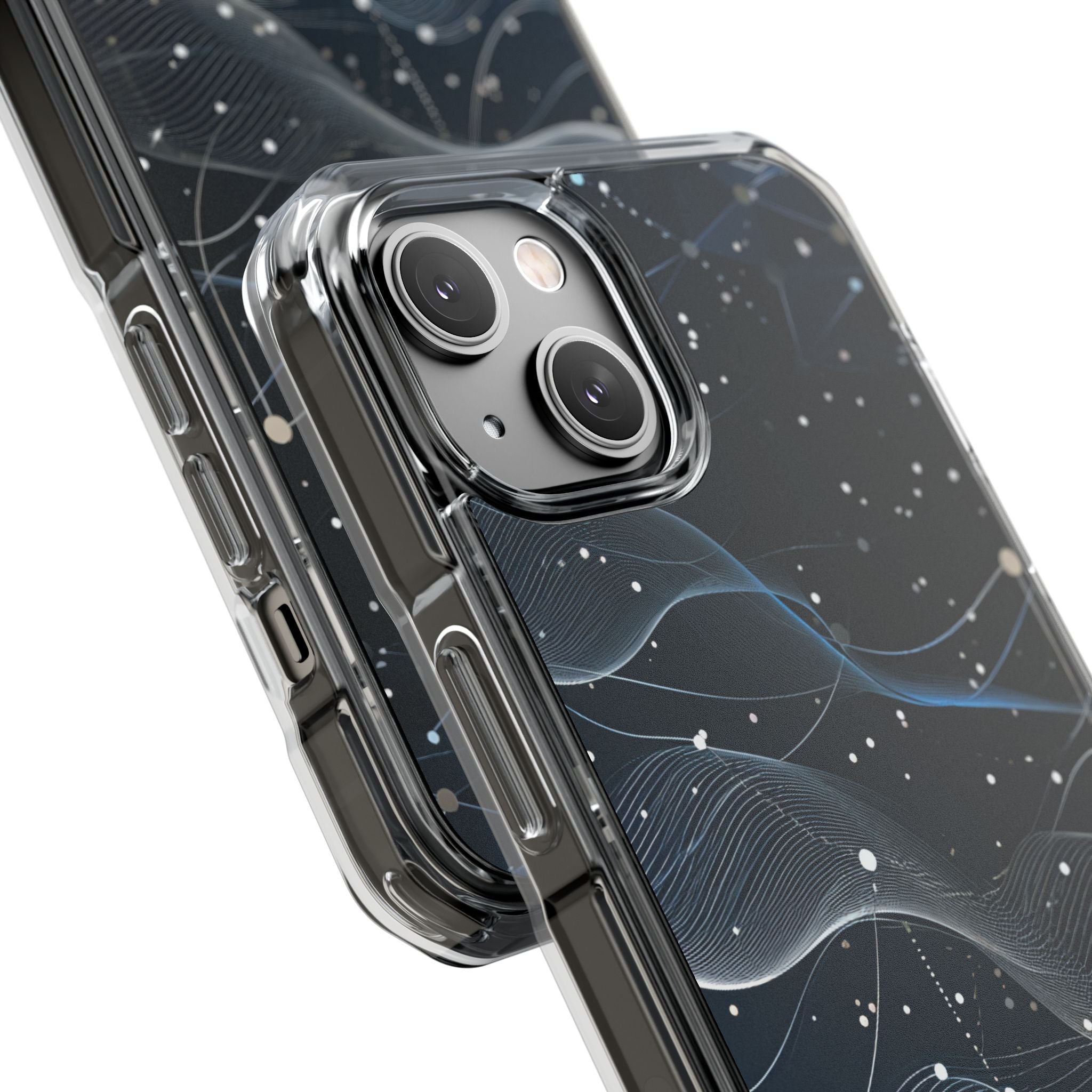 Cosmic Wave Network iPhone 14 - Impact Clear+