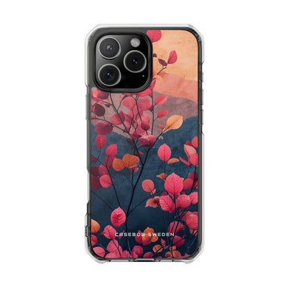 Vibrant Floral Harmony iPhone 16 - Clear Impact Phone Case