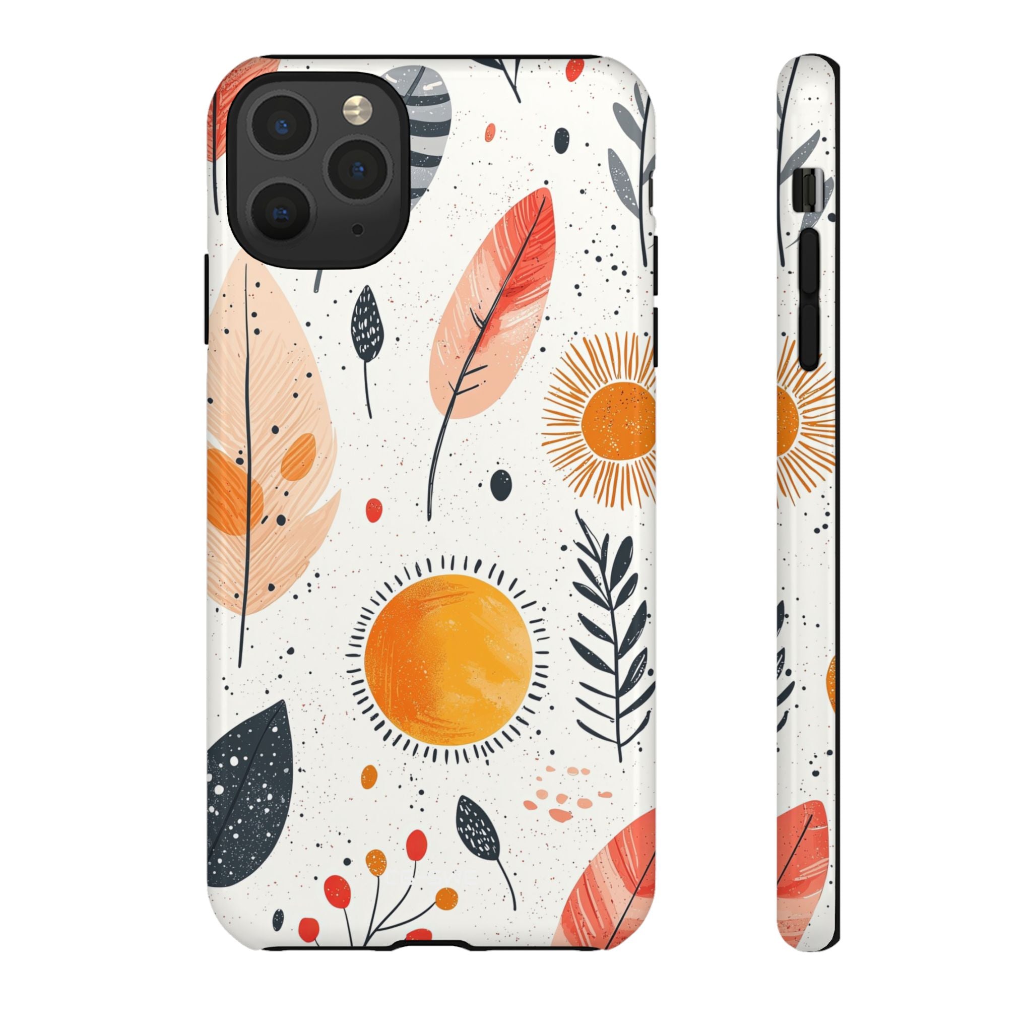 Sunlight Kisses Leaves - iPhone Case