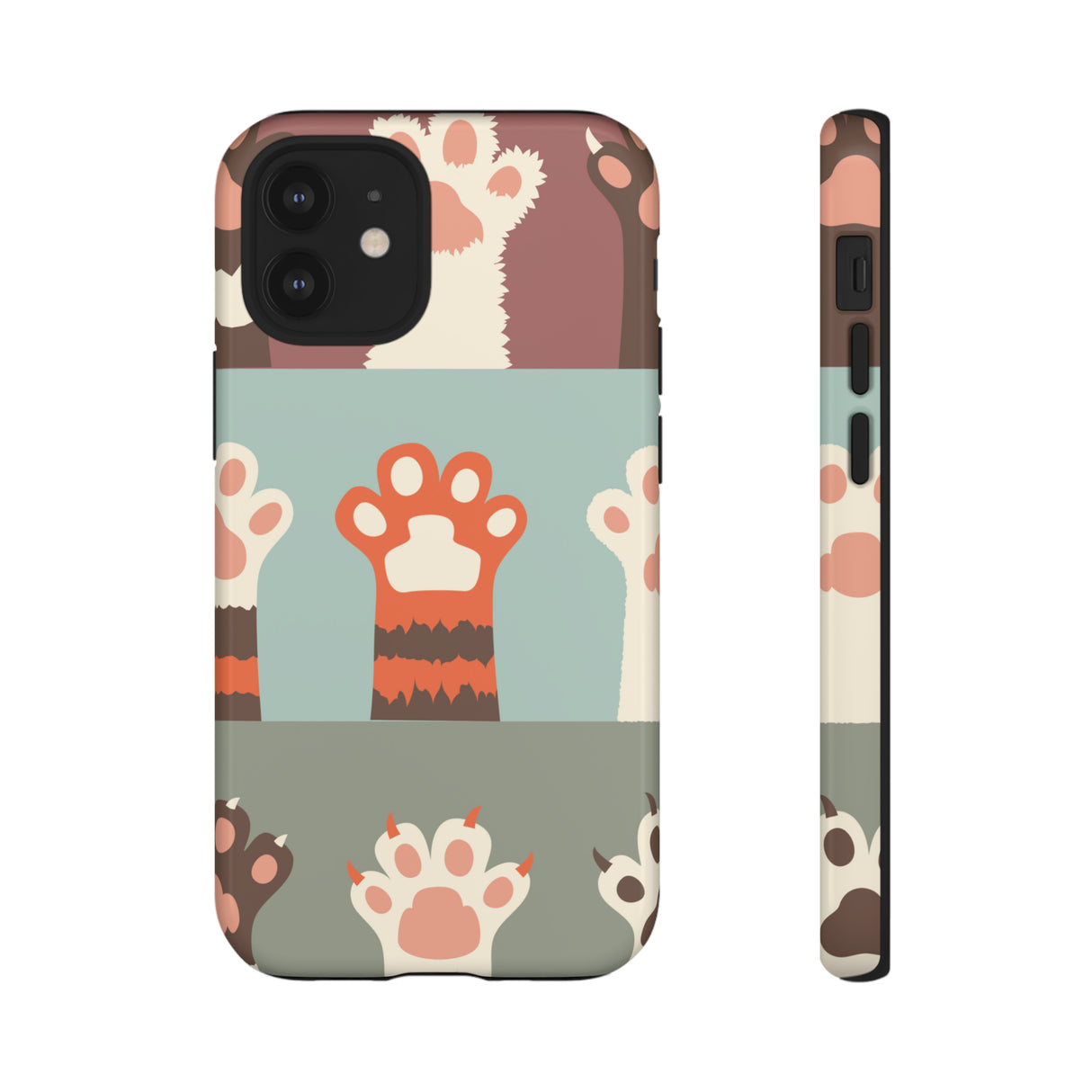 Vintage Cat Paw - Protective Phone Case