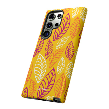 Vibrant Leaf Symphony - Samsung Case
