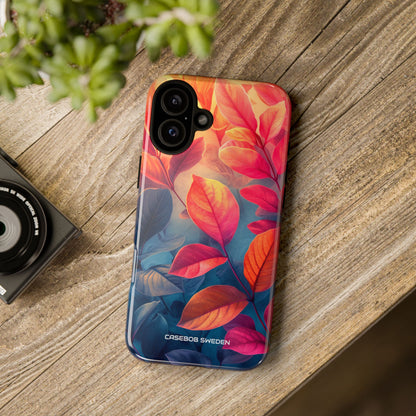 Red Blue Nature - Tough iPhone 16 Phone Case