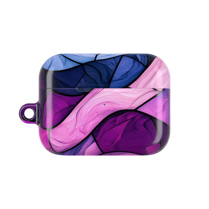 Purple Wavewood - AirPods Case
