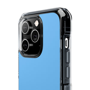 Maya Blue | Handyhülle für iPhone (Clear Impact Case – magnetisch) 