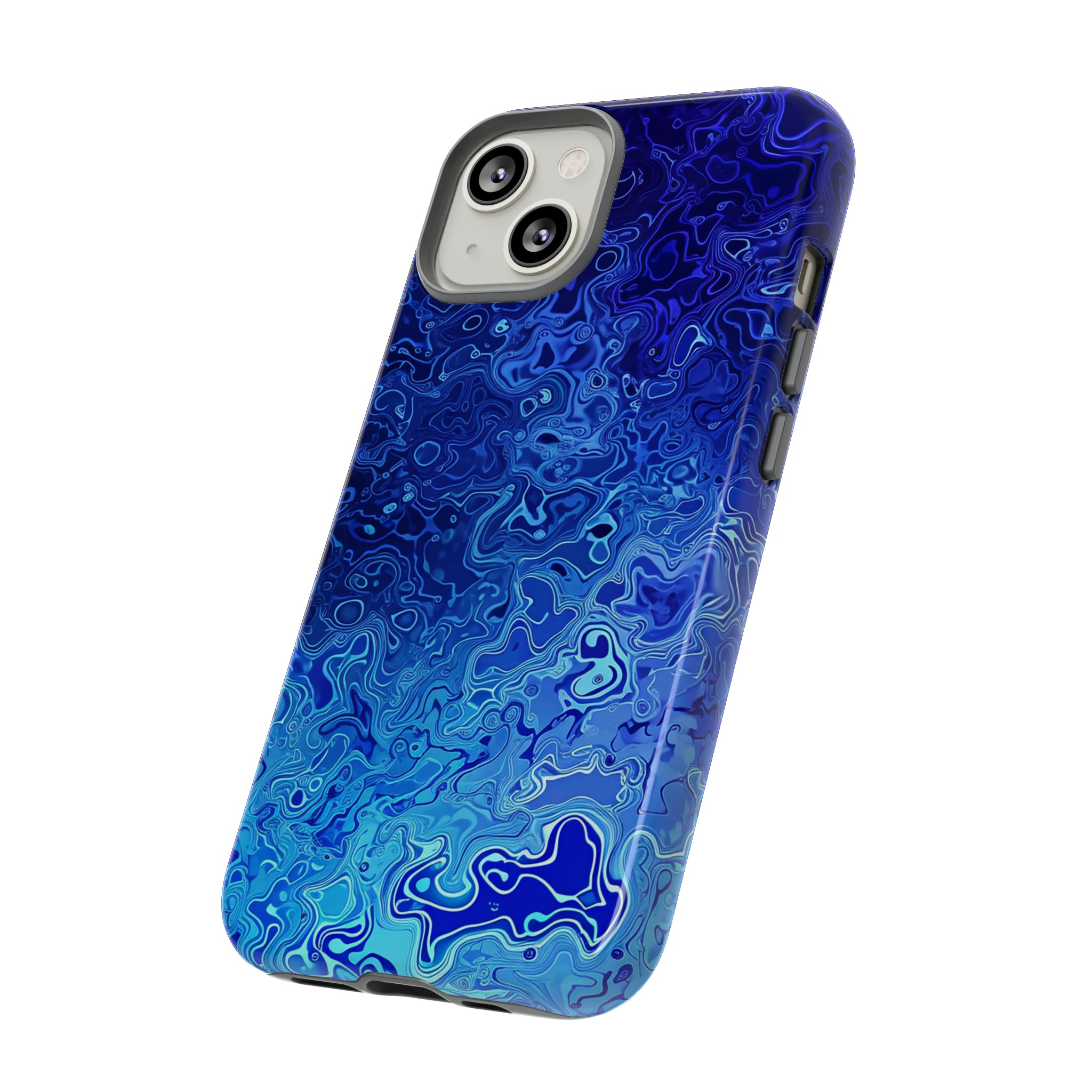 AI Fusion: Metallic Gradient - Protective Phone Case