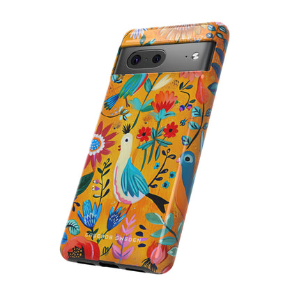 Whimsical Vintage Nature Harmony Google Pixel 7 - Tough Phone Case