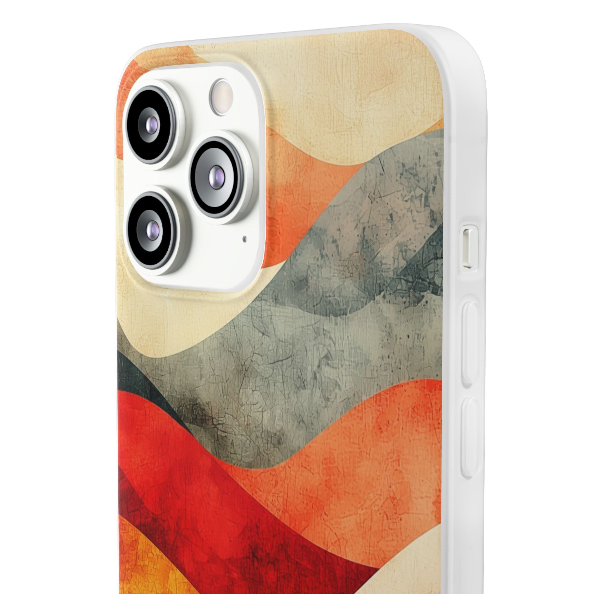 Cracked Wave Sunset iPhone 13 Pro Max - Soft