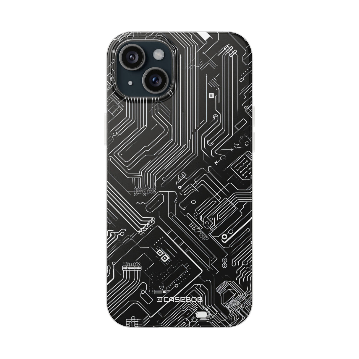 Cyber ​​Circuitry Art | Flexible Handyhülle für iPhone