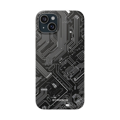 Cyber Circuitry Art | Flexible Phone Case for iPhone