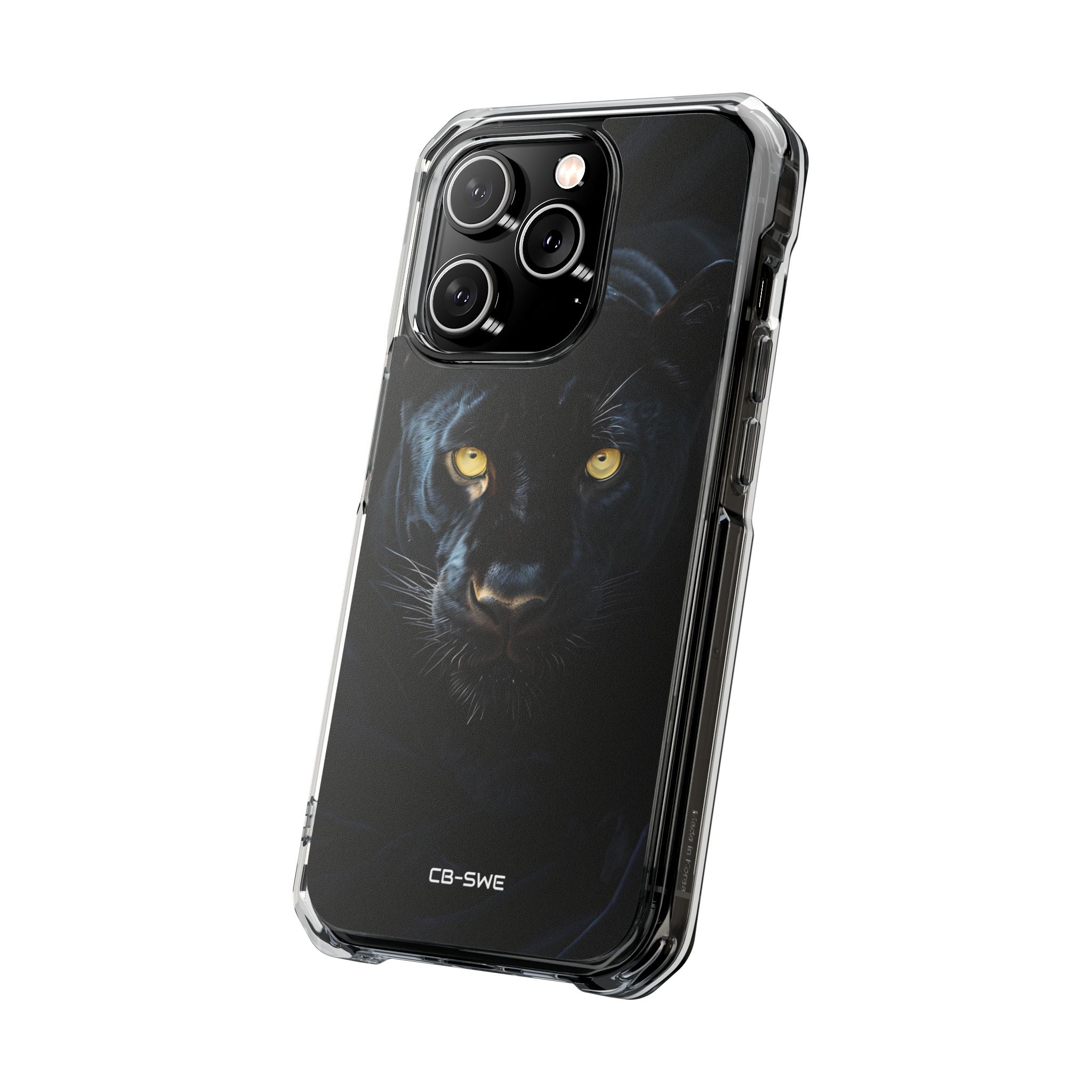 Mysterious Panther Gaze iPhone Case - Impact