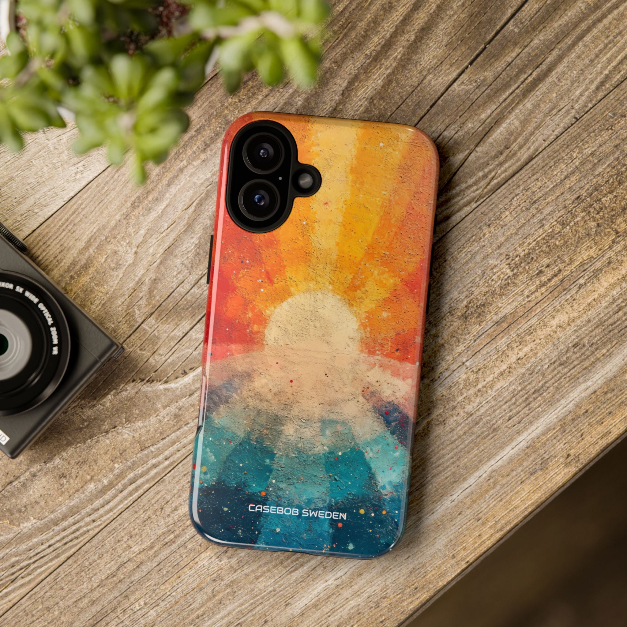 Sunburst Energy - Tough iPhone 16 Phone Case