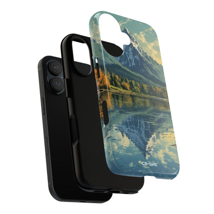 Mountain Reflects Calm - iPhone Case