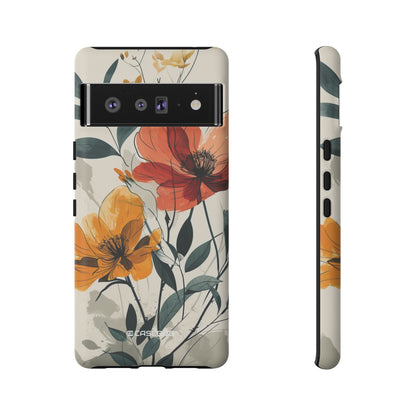 Serene Floral Harmony - Phone Case for Google Pixel