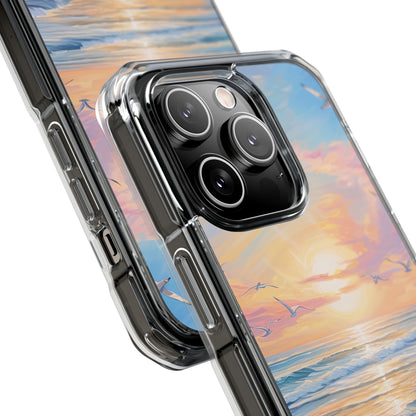 Waves Embrace Shore iPhone Case - Impact